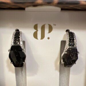 Bomb Party Untamed Earrings - Sparkle Of The Hunt - Rhodium & Hematite